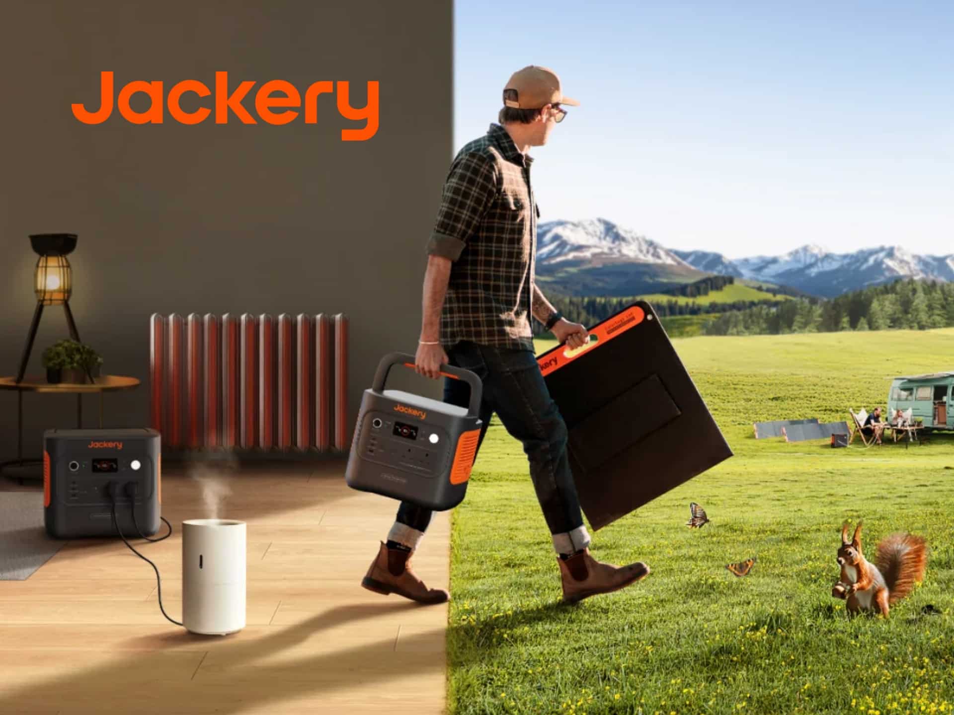 Promotional Image Featuring Jackery Products On Discount