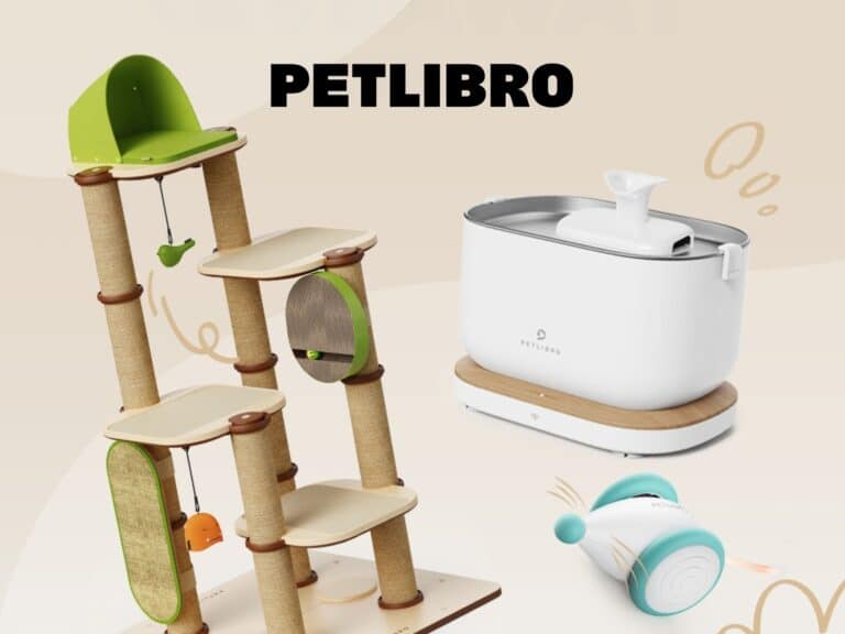 Promotional Banner For Petlibro Featuring Discounted Products