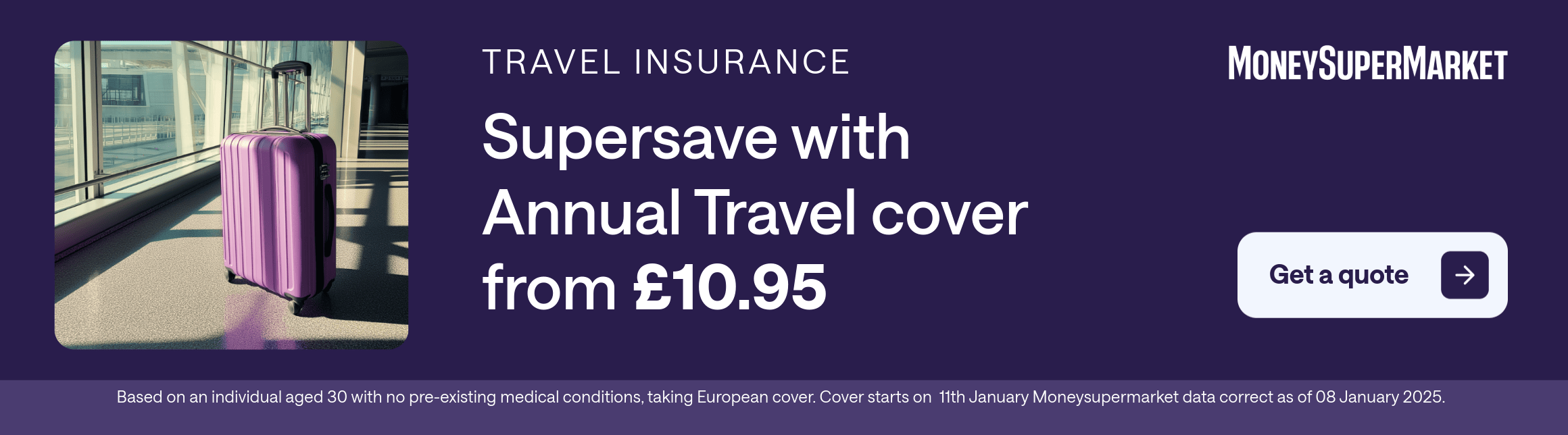 MoneySupermarket Travel Insurance