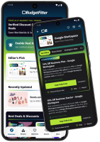 Screenshot of BudgetFitter App Interface